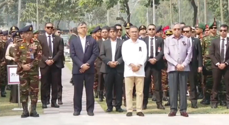 পিলখানায় নিহত সেনাদের প্রতি রাষ্ট্রপতি ও প্রধানমন্ত্রীর শ্রদ্ধা